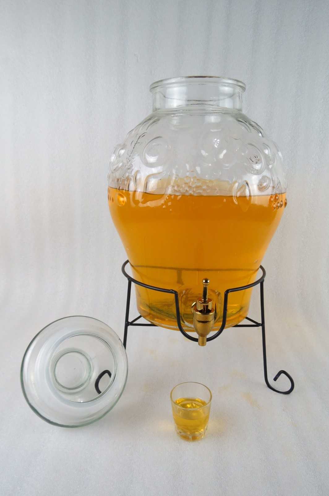 厂家直销玻璃坛雕花大酒坛 玻璃酒瓶量大价格优惠