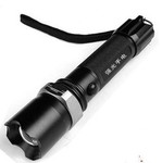 *铝合金手电筒 led强光手电灯 充电防水手电 调焦手电*批发