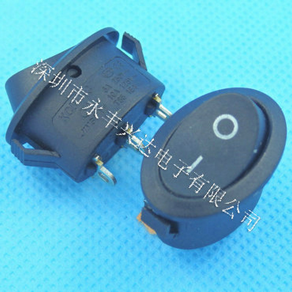 厂家直销两档两铜脚电源开关船型开关