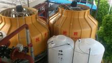 供应上海冷却水塔，圆形逆流式，玻璃钢冷却水塔，SHTSCT-100吨
