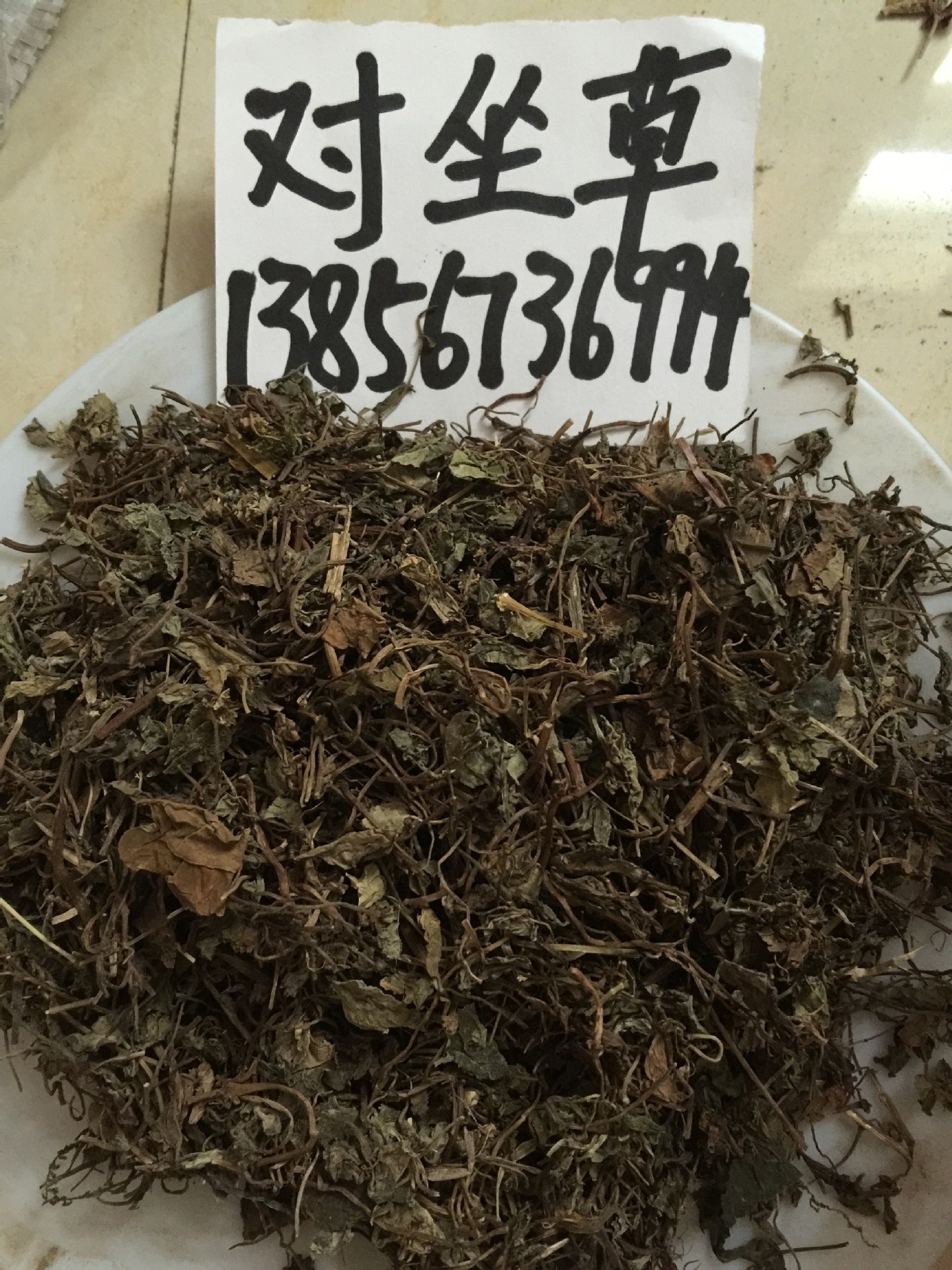 批发优质无硫中药材 对坐草 神仙对坐草