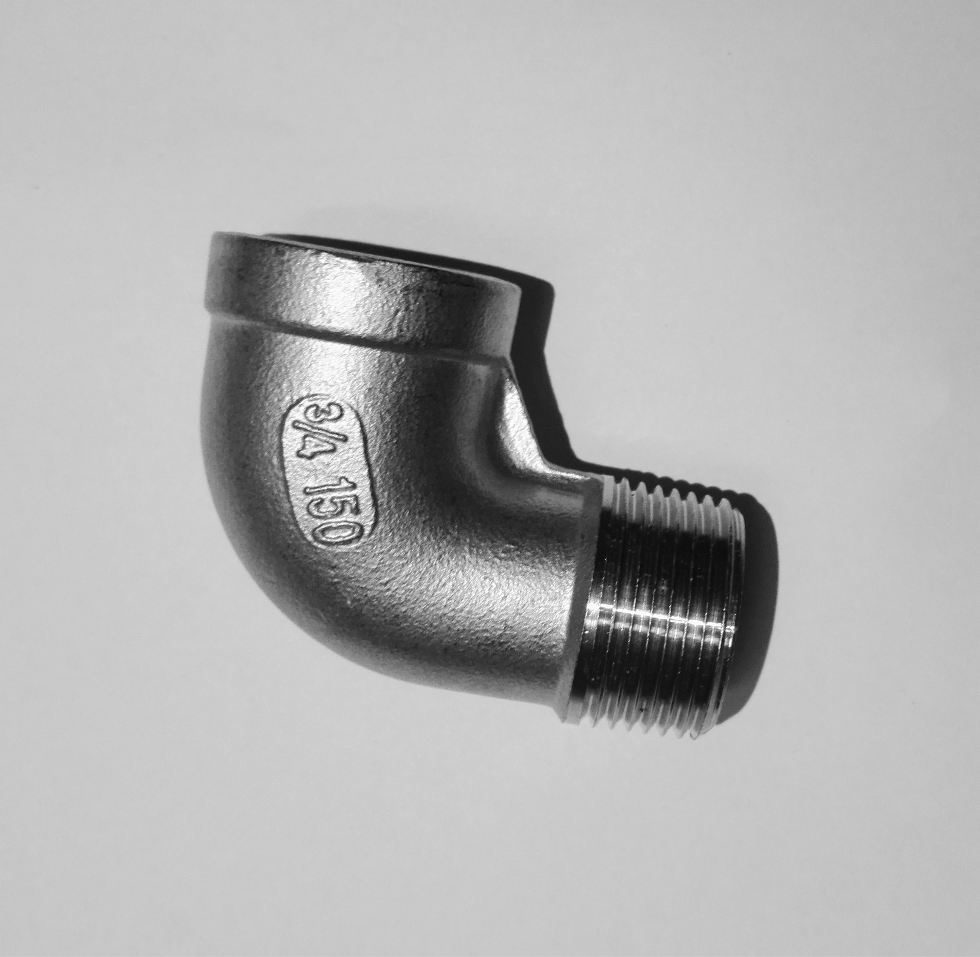 不锈钢316内外丝丝扣弯头,316不锈钢90°内外螺纹弯头