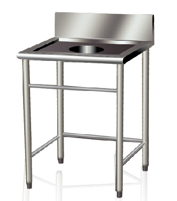 厂家直销 不锈钢单星水槽 厨房设备用具洗菜池 商用酒店水槽