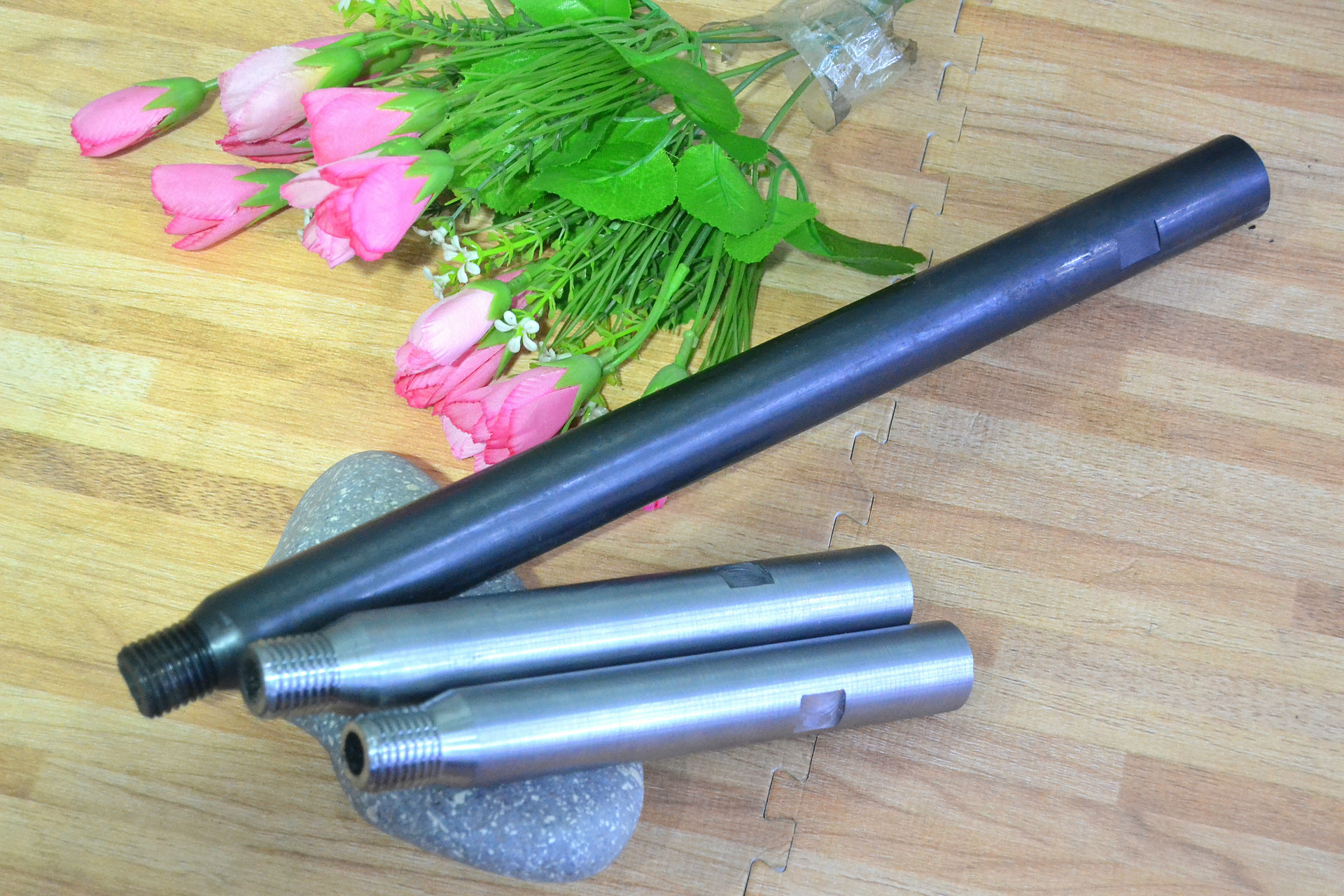 水钻头加长杆水钻接杆金刚石开孔机接杆开孔钻头接杆钻头延长45