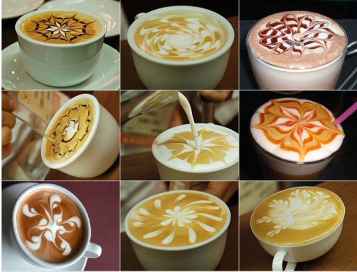 跨境直供不锈钢勾花拉花针韩式钩花棒花式拉花咖啡雕花针咖啡用具