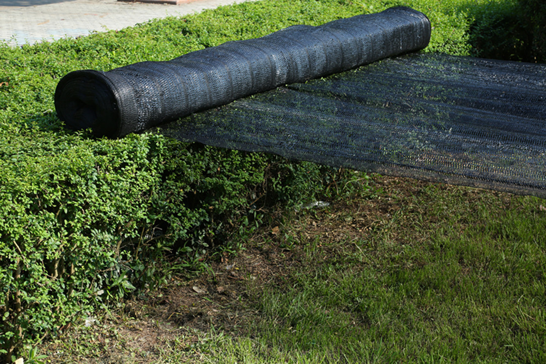 厂家优质黑色农业园艺透光保湿降温防紫外线遮阳网交织