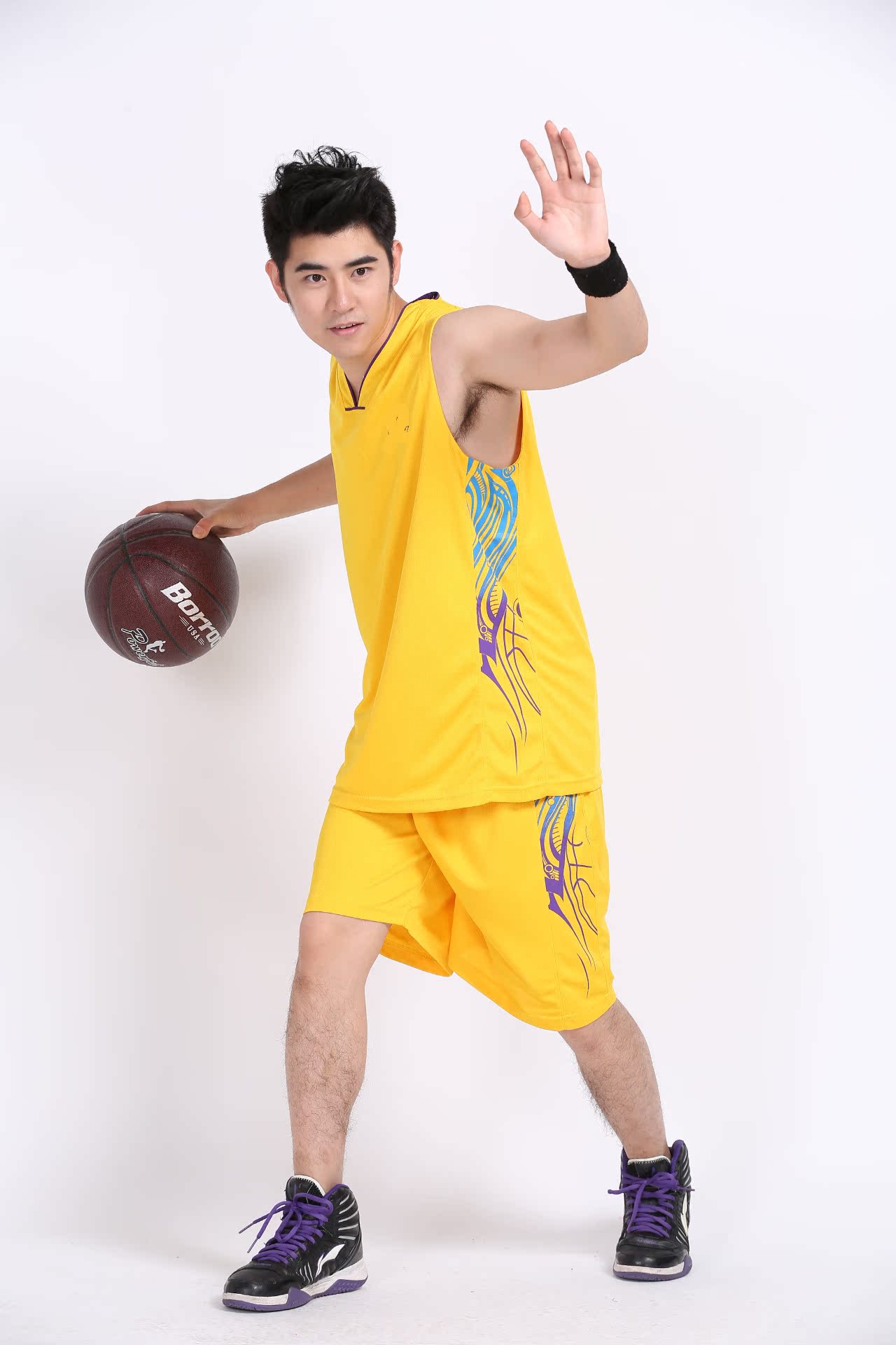 diy篮球服套装定制做男篮球衣运动健身训