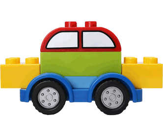 百变小车玩具大颗粒积木塑料益智拼插宝宝礼物惠美早教玩具