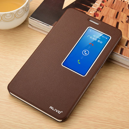 alivo 华为荣耀x2手机套 x2手机壳 gem-703l皮套 翻盖保护套外壳