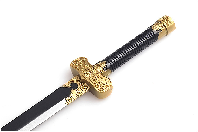 守望先锋周边 30cm源氏龙邪鬼胁差长刀带鞘刀 合金兵器金属武器