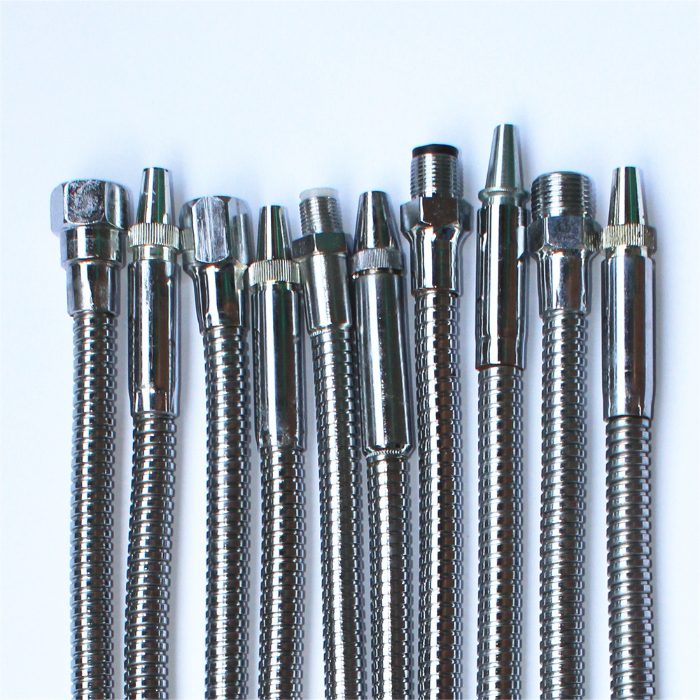 批发高品质万向喷油管 金属冷却管 万向曲管 金属油管规格齐全