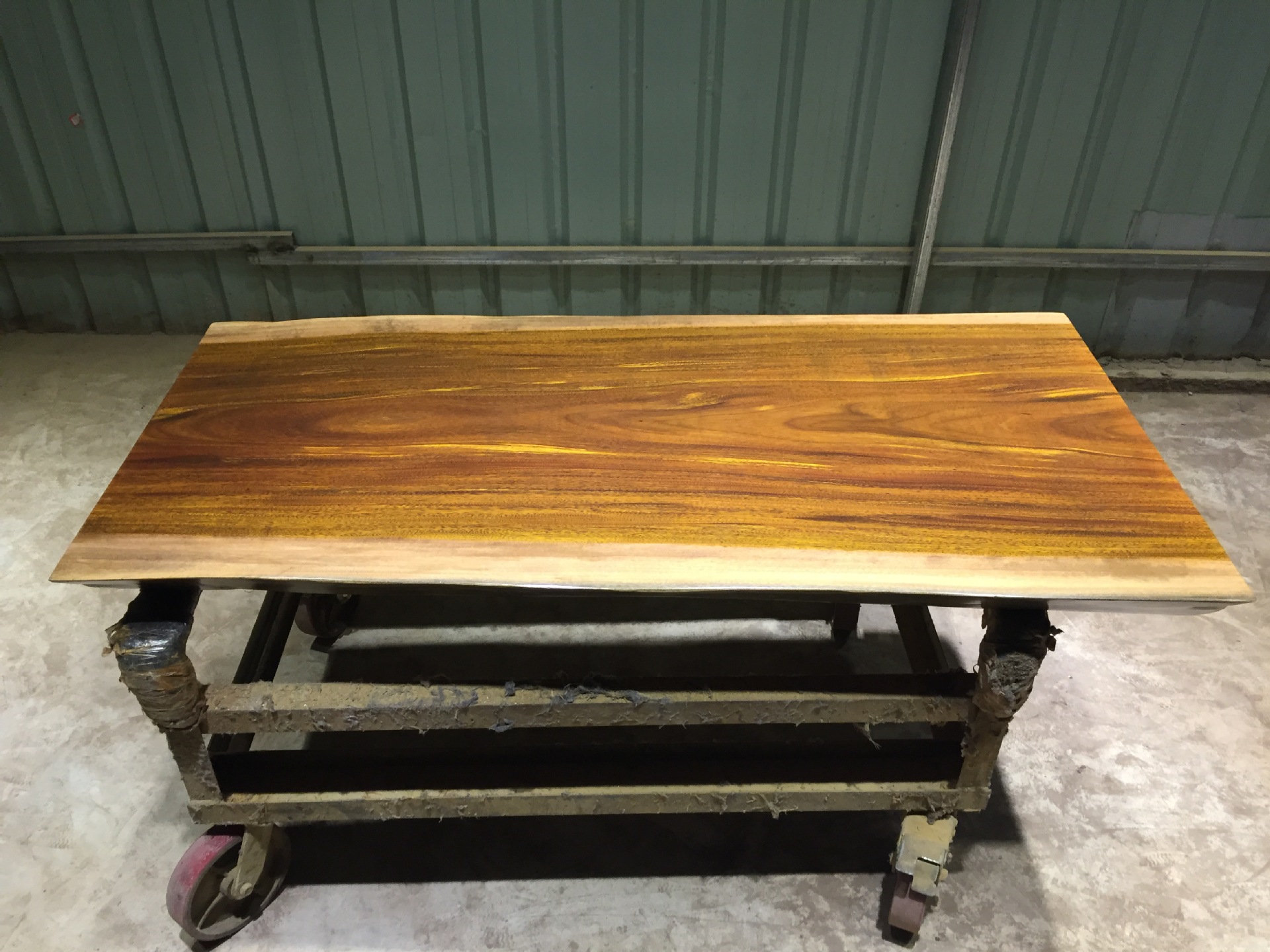 非洲奥坎菠萝格实木大板茶台办公会议桌大班台156707710已售