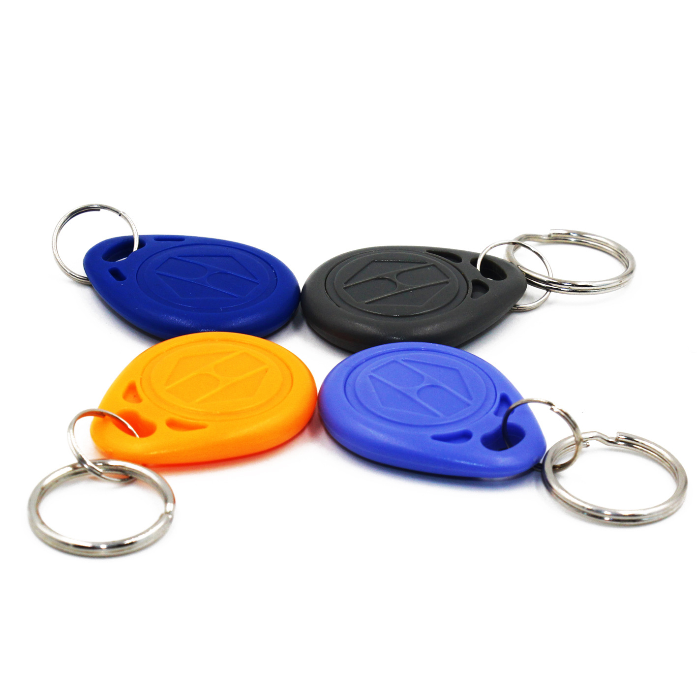 供应rfid非接触式钥匙扣 id,ic芯片门禁卡扣 电子门锁感应钥匙