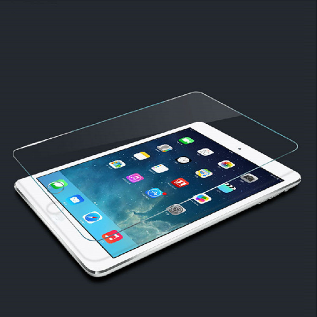 苹果平板电脑保护贴膜ipad air2 mini 4 2 3 4 弧边钢化膜0.33