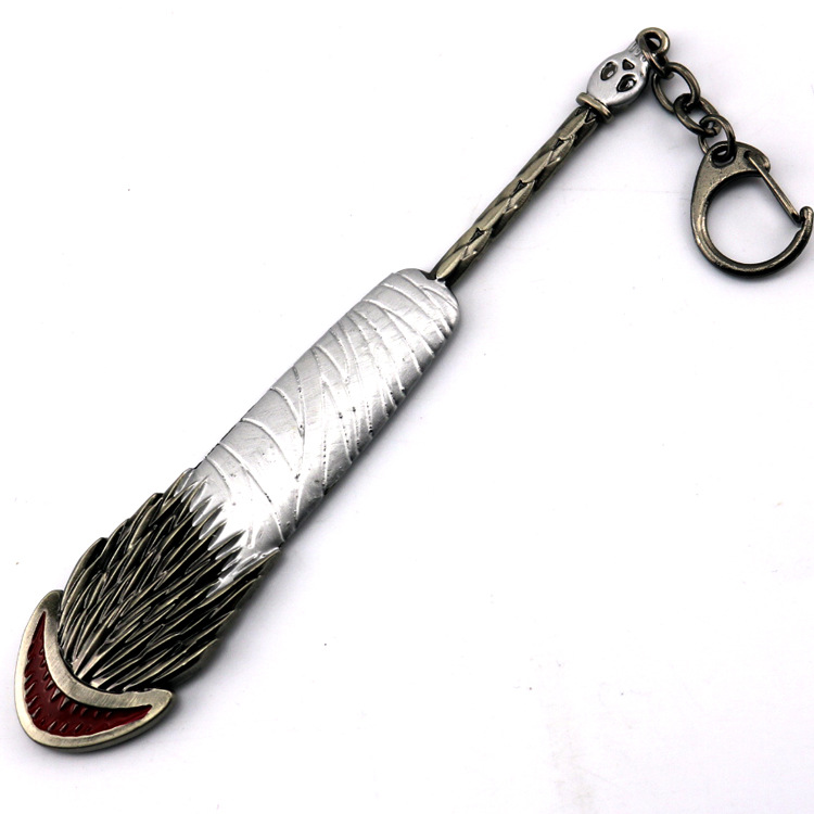 火影 晓组织南斗干柿鬼鲛肌武器 动漫道具钥匙扣 博人 挂件批发