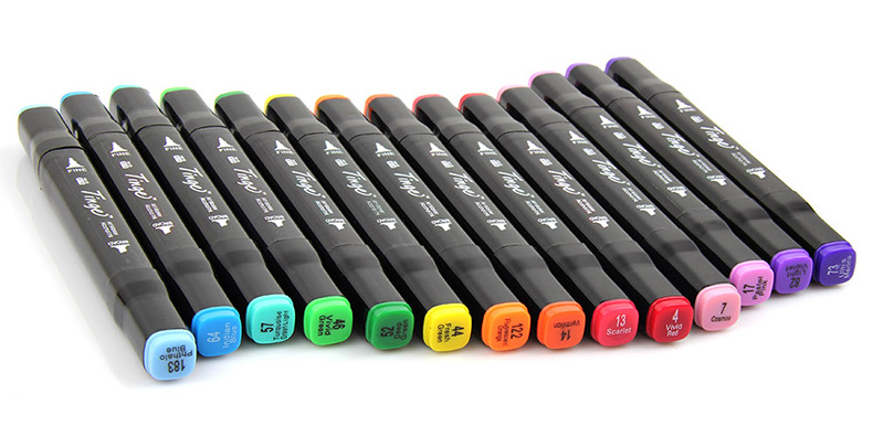 秀普油性双头马克笔touch5代酒精性套装美术设计手绘涂鸦一件代发