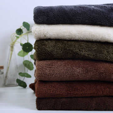 涤纶长毛绒绒布 睡衣内衣家居服毛毯布料 长毛摆摊布北极绒面料