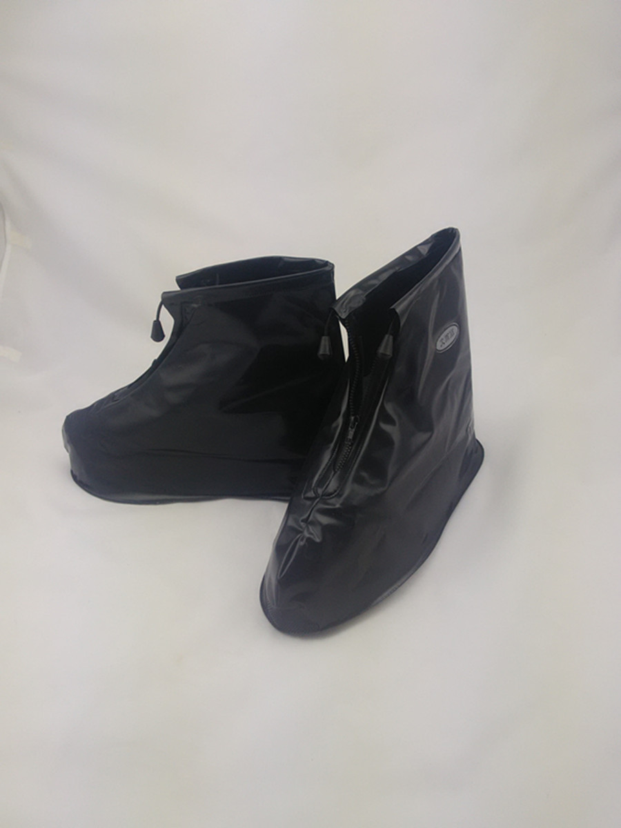 厂家直销 非一次性靴套加厚pe靴套塑料透明靴 防水防滑鞋套