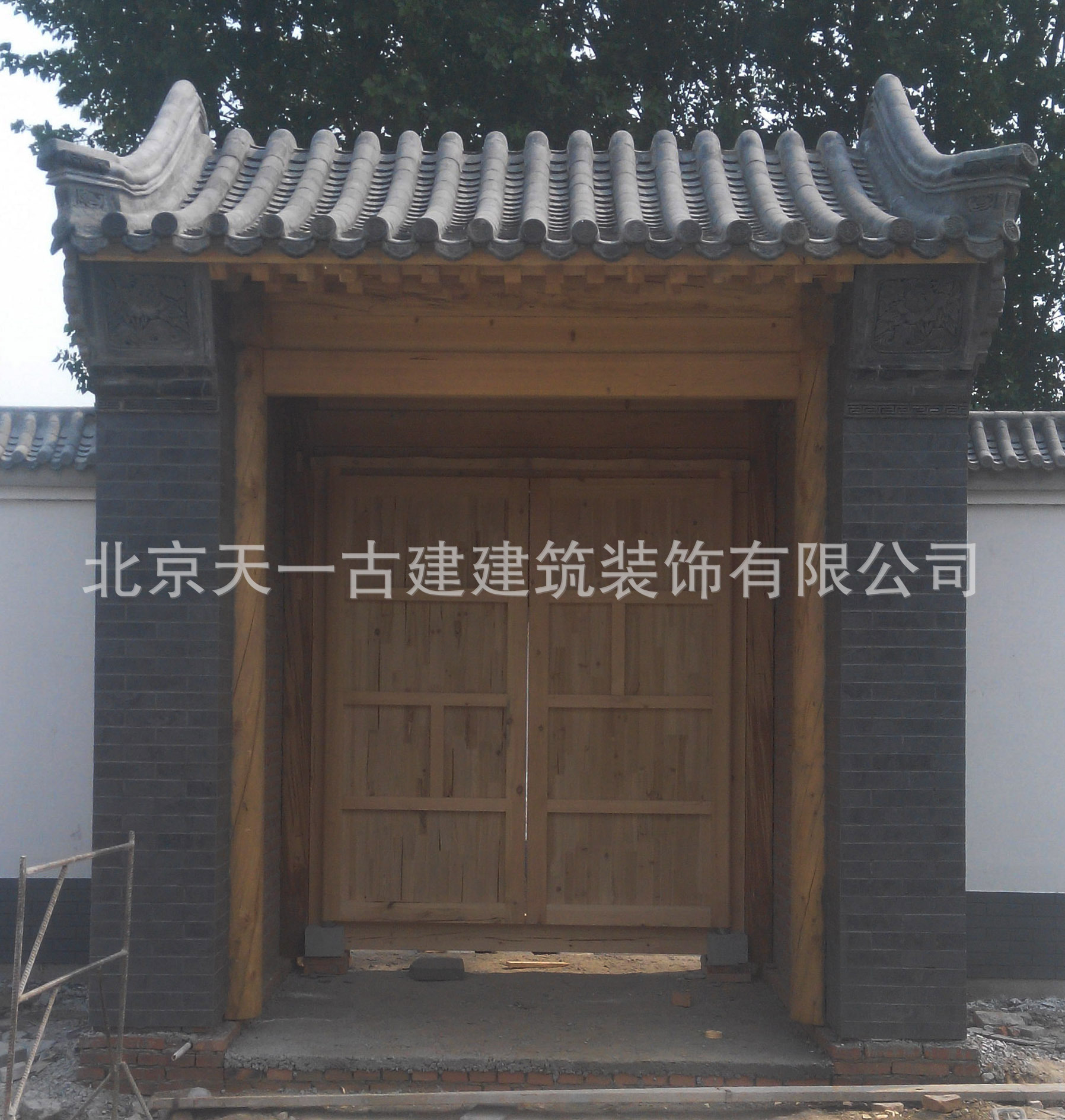 仿古木制加工安装: 古建门楼,古建凉亭,垂花门楼,抄手游廊长廊,古建筑