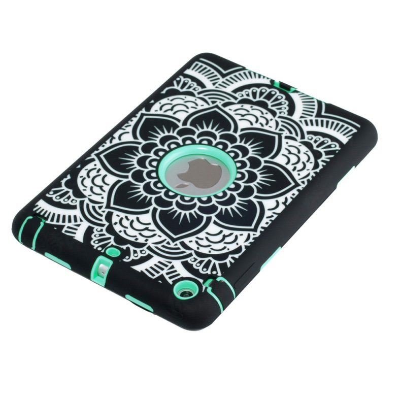 镭雕机器人ipadmini-黑花 (2)