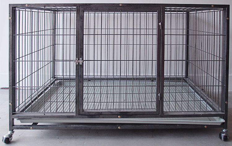 厂家批发威尔乐狗笼宠物笼 狗狗笼子狗窝大型犬金毛方管狗笼1280b