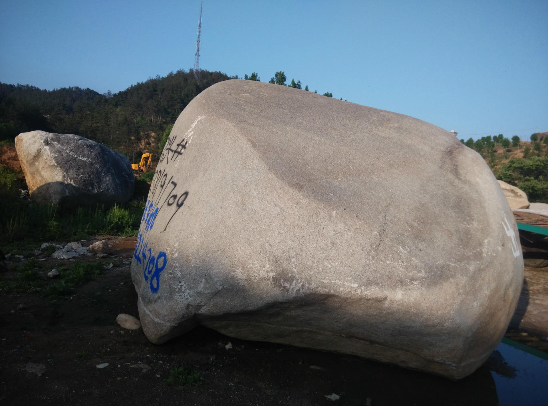 天然大鹅卵石 景观园景石批发 有现货