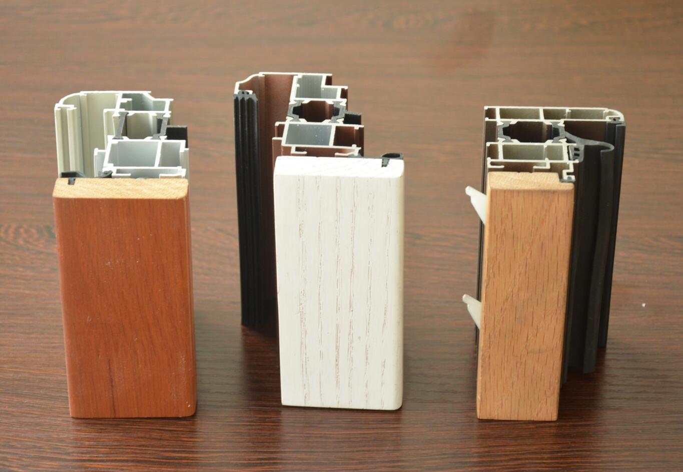 山东名牌 裕东铝型材 铝包木/铝木复合门窗型材