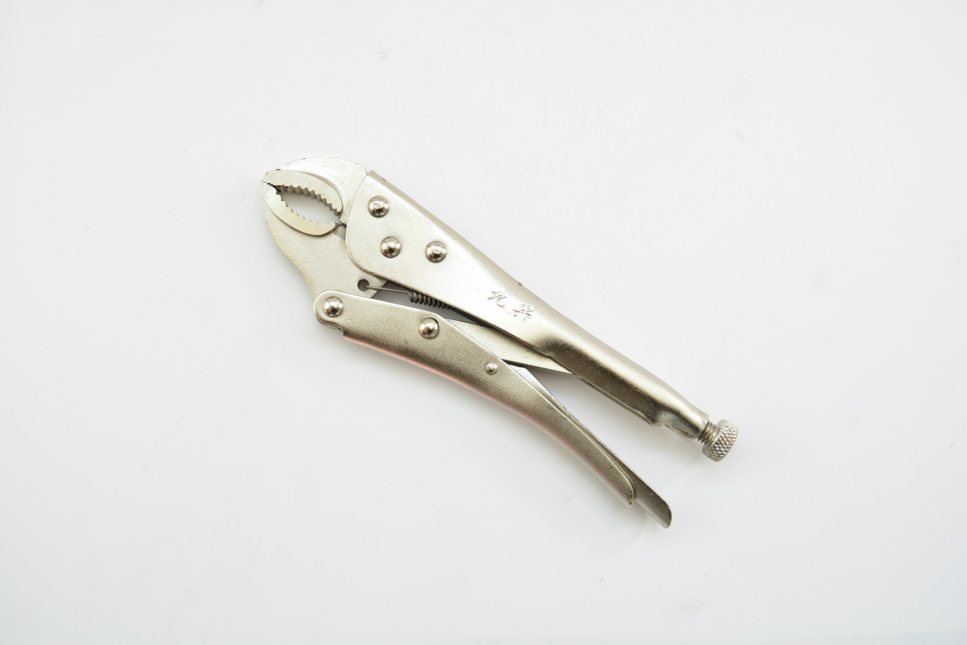 10寸250mm加厚弧齿大力钳 省力钳镀铬大力钳可调节钳子曲口鱼嘴钳