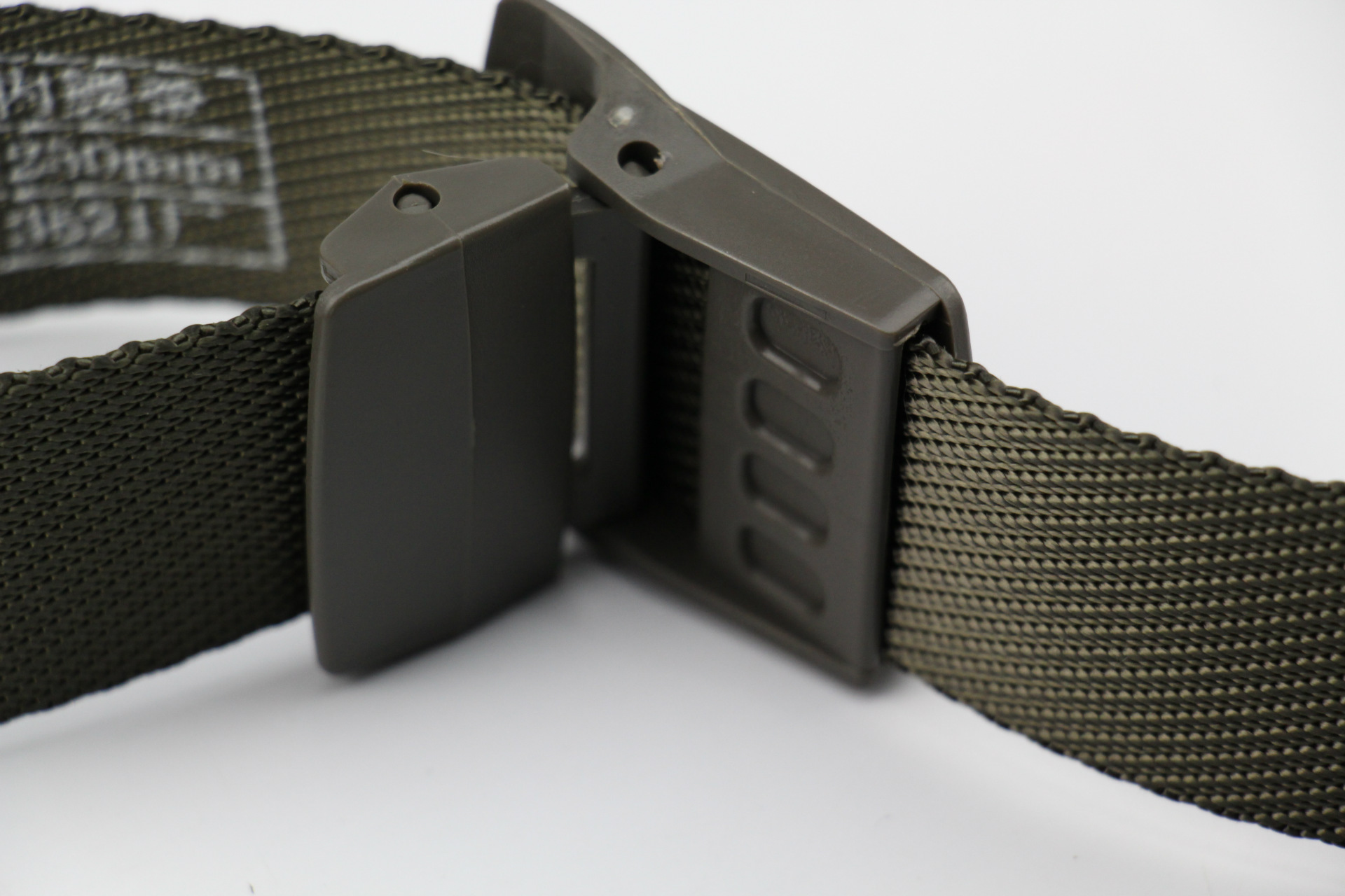 正品07编织内腰带 尼龙帆布战术腰带 迷彩服作训 武装编制腰带