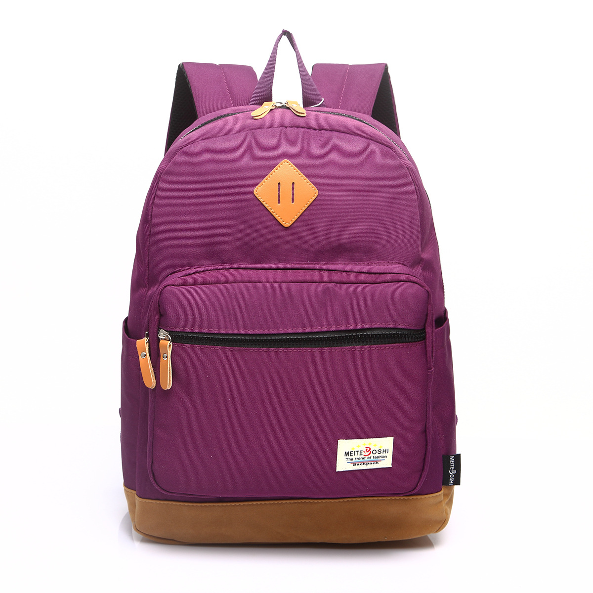 新款牛津布书包 时尚韩版双肩包 多功能背包学生款