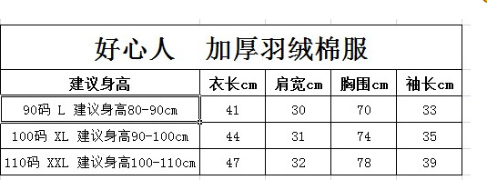 韩版羽绒棉服_儿童圣诞帽女巫棉衣加厚羽绒棉服男童女童棉衣冬季新款 