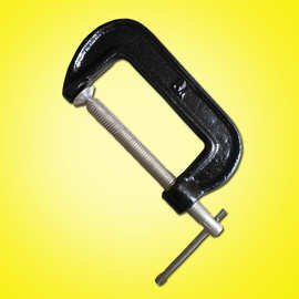 厂家直销3寸木工夹g型木工夹具 摇杆固定木工快速夹具铸铁g子夹钳