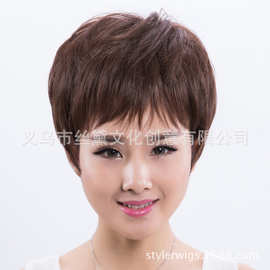 假头发套中老年_假头发套中老年价格_假头发