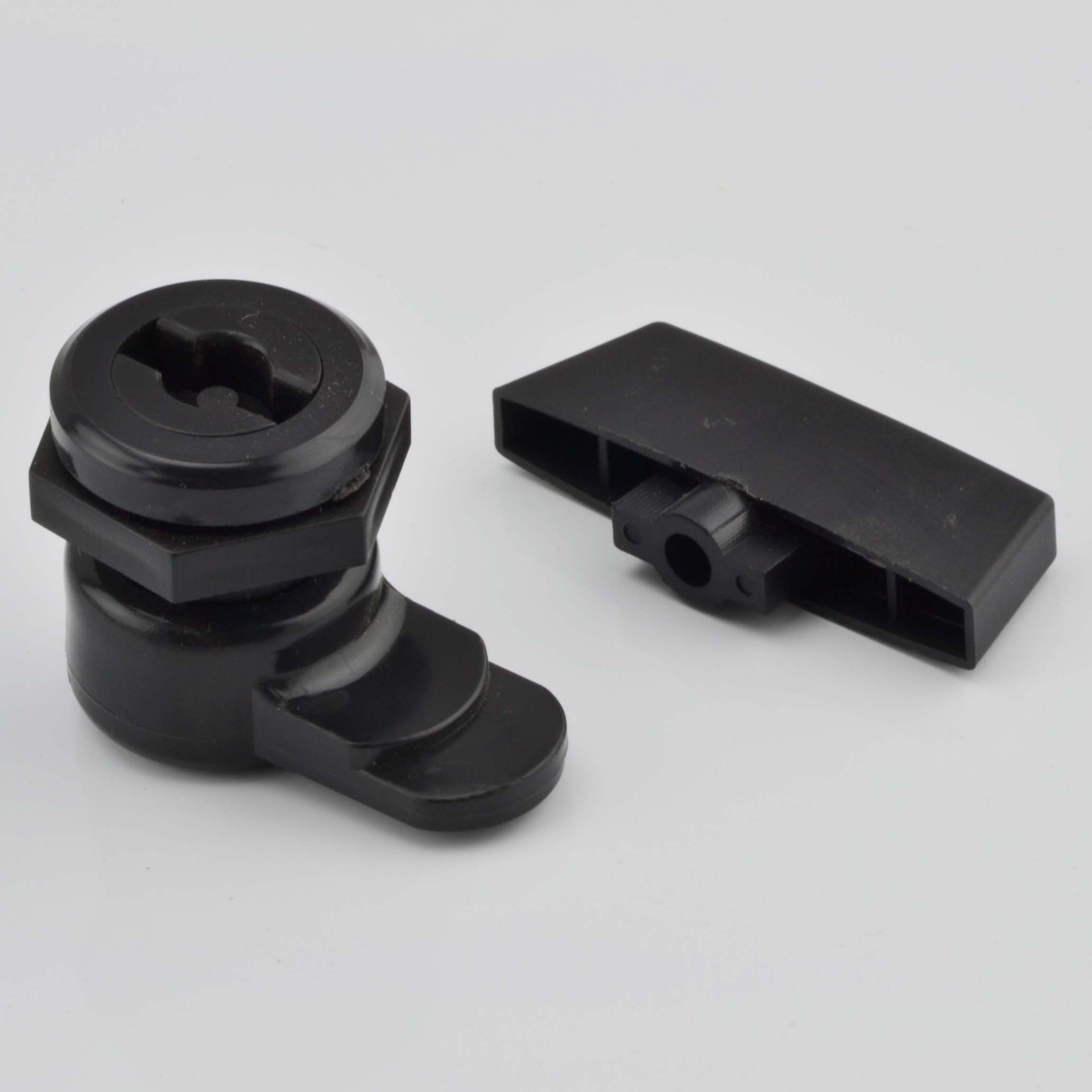 配电柜门塑料圆柱锁 基业箱塑料锁 绝缘塑料锁