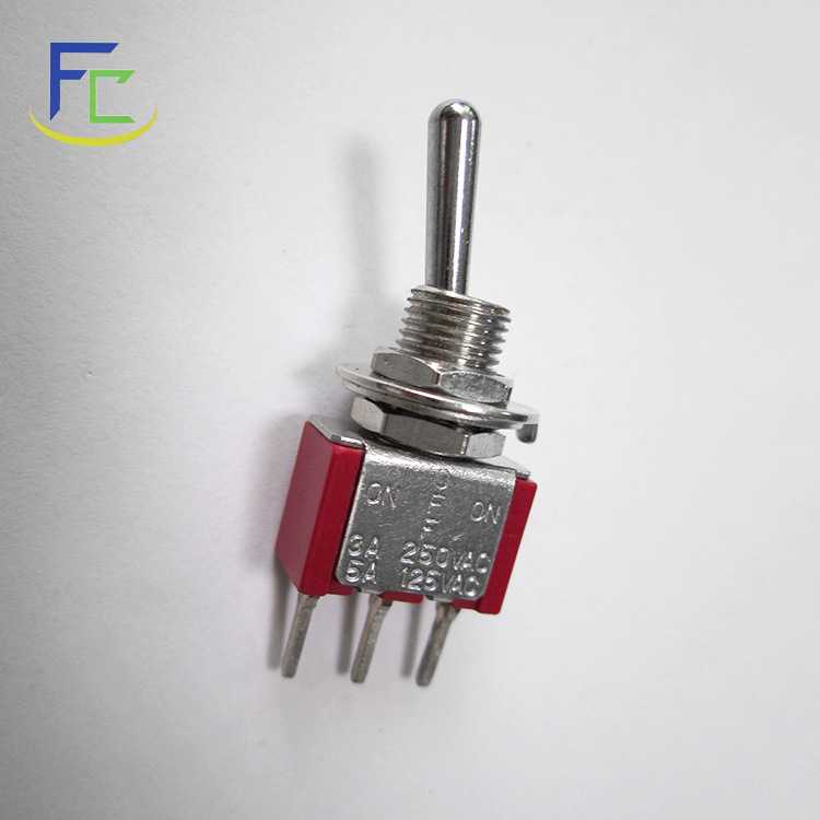 t80t三脚二档针式扭子开关电源开关厂家摇臂开关可定制