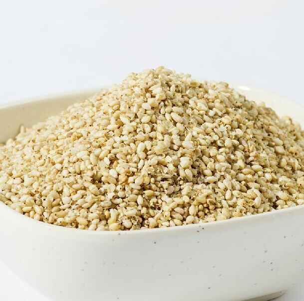 河南商丘睢县本地自产白芝麻 纯手工制作芝麻盐 煎饼搭配熟芝.