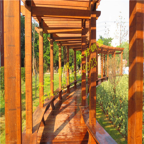 重竹楠木葡萄架,重竹葡萄架,重竹廊架,竹楠木廊架,菠萝格廊架【大图】