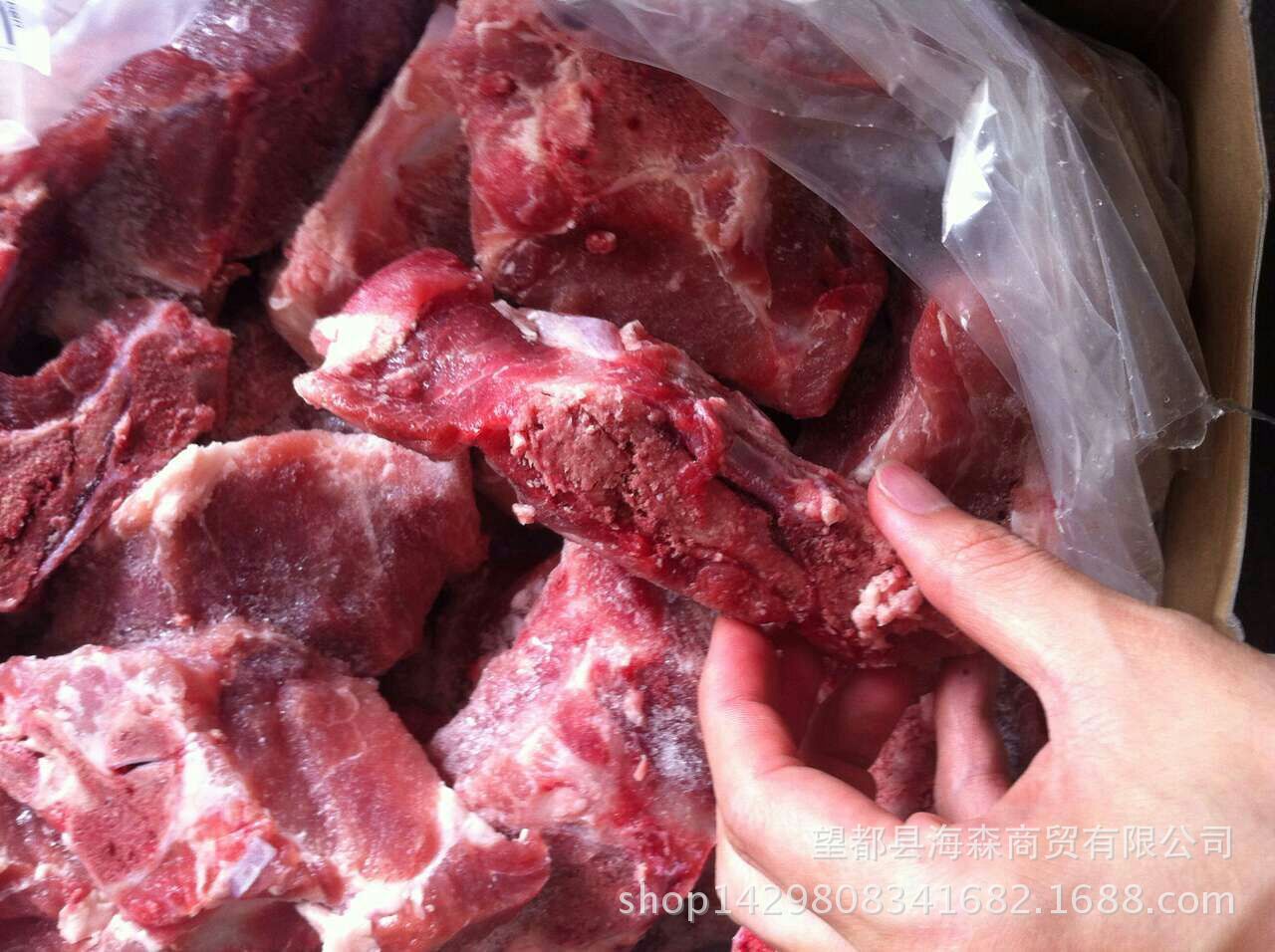 丹麦338厂进口冷冻猪臀骨,出成率高,性价比较高,适合食品加工厂或者做