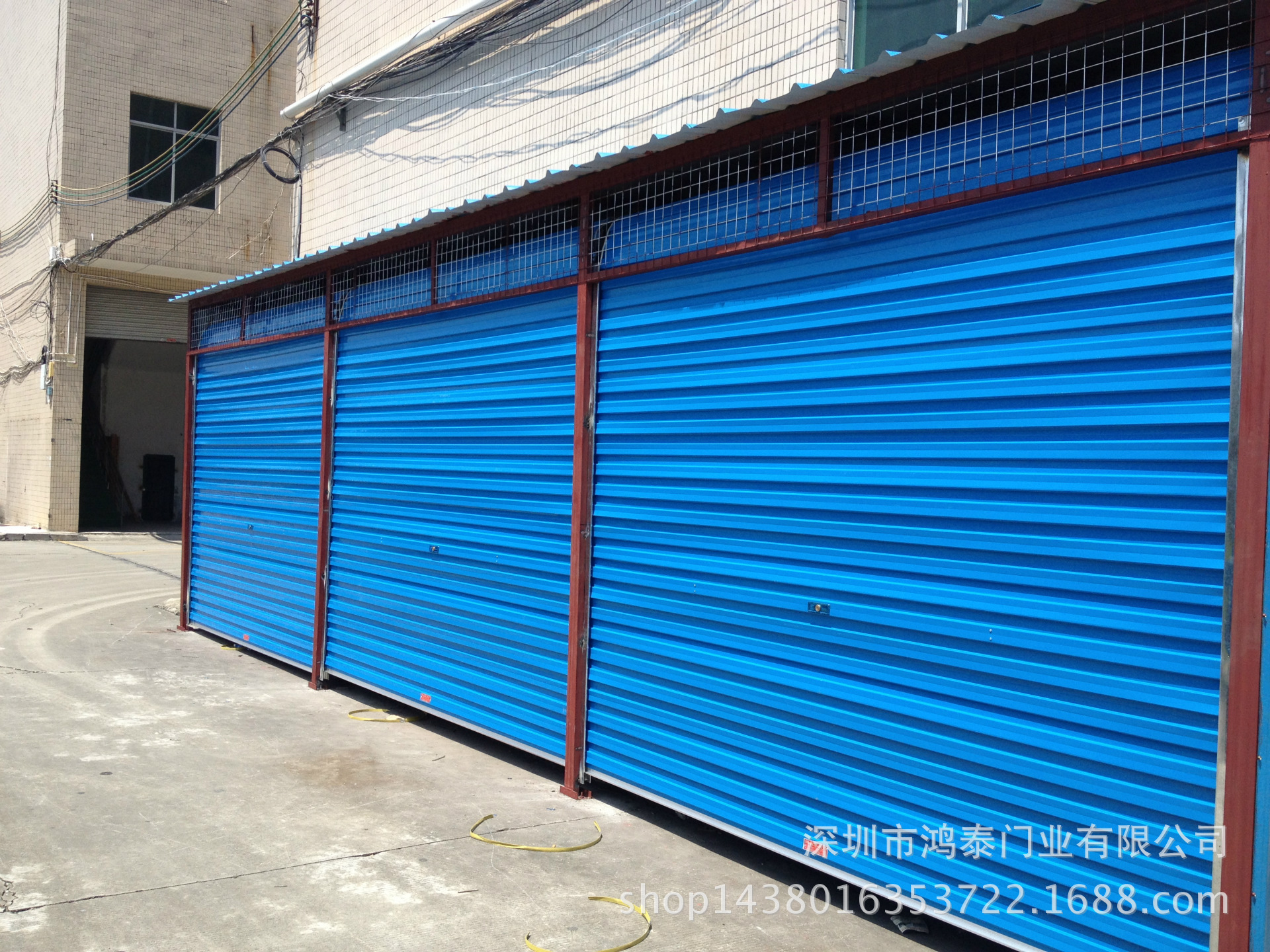 厂家直供电动门,豪华抗风门,卷闸门,遥控水晶门