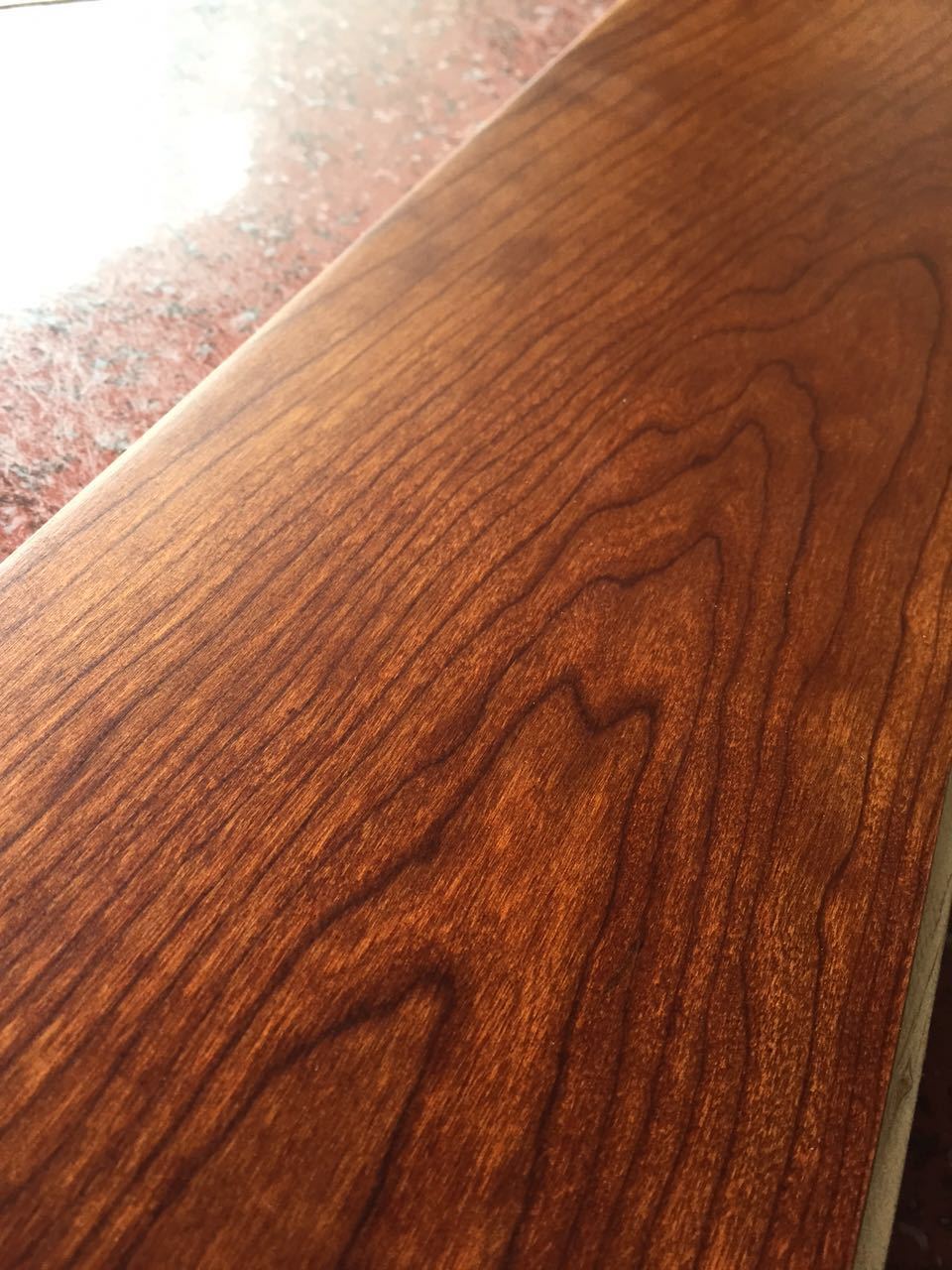 美国樱桃木 碳化地板坯料 碳化复合地板北板