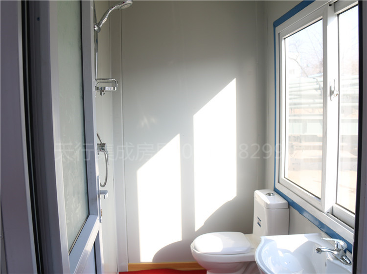 活动板房_双层集装箱夹芯板房屋 户外施工住人