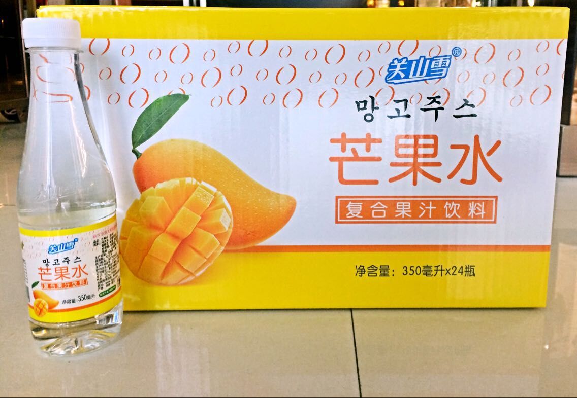 关山雪 复合果汁饮料350ml 苏打水价格