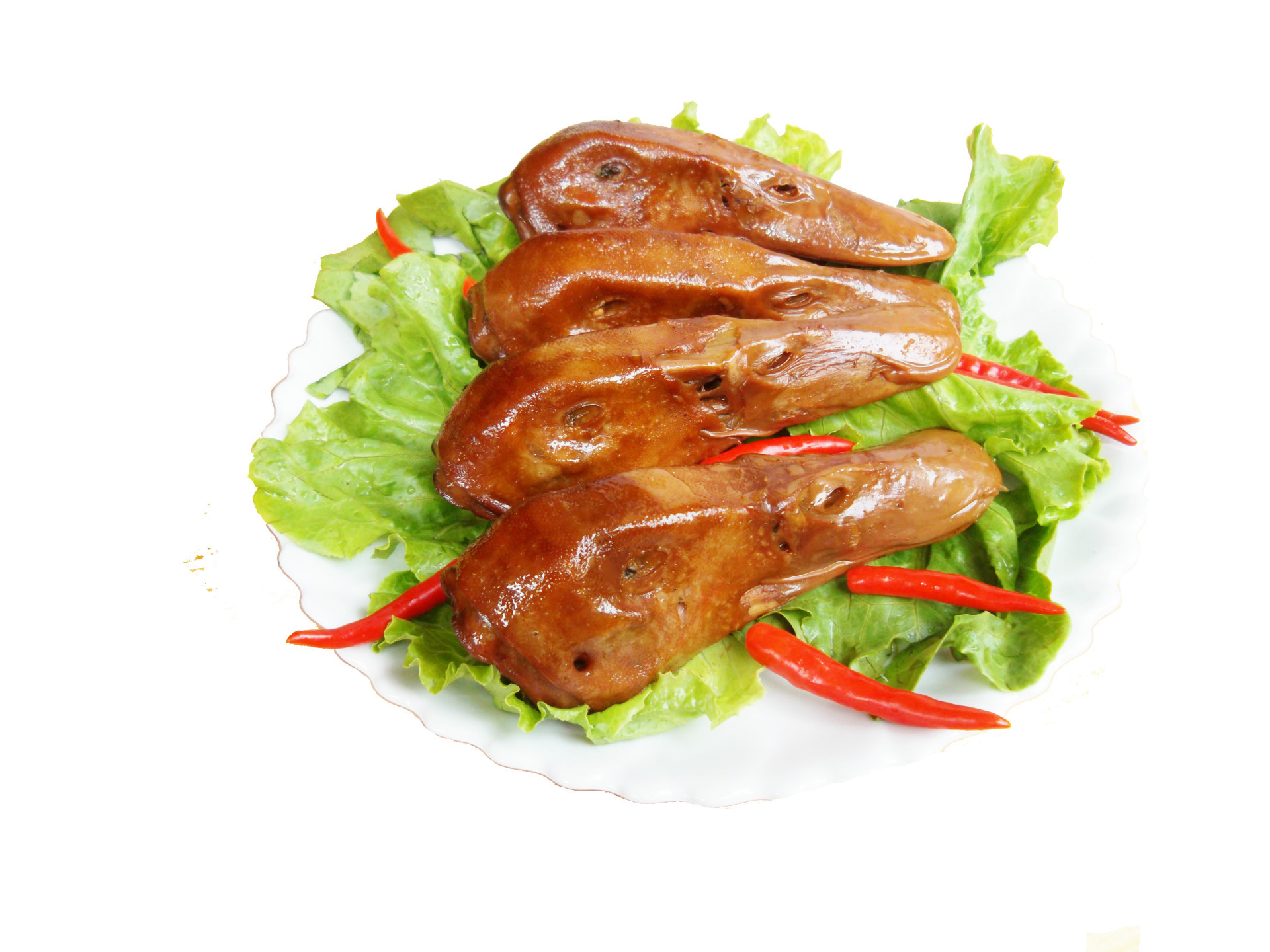 豪香鸭头湖南特产休闲熟食鸭肉类零食小吃纯手工制作卤汁真空包装