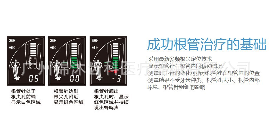 原装正品牙科啄木鸟iii型根管测量仪根管测量治疗口腔设备批发
