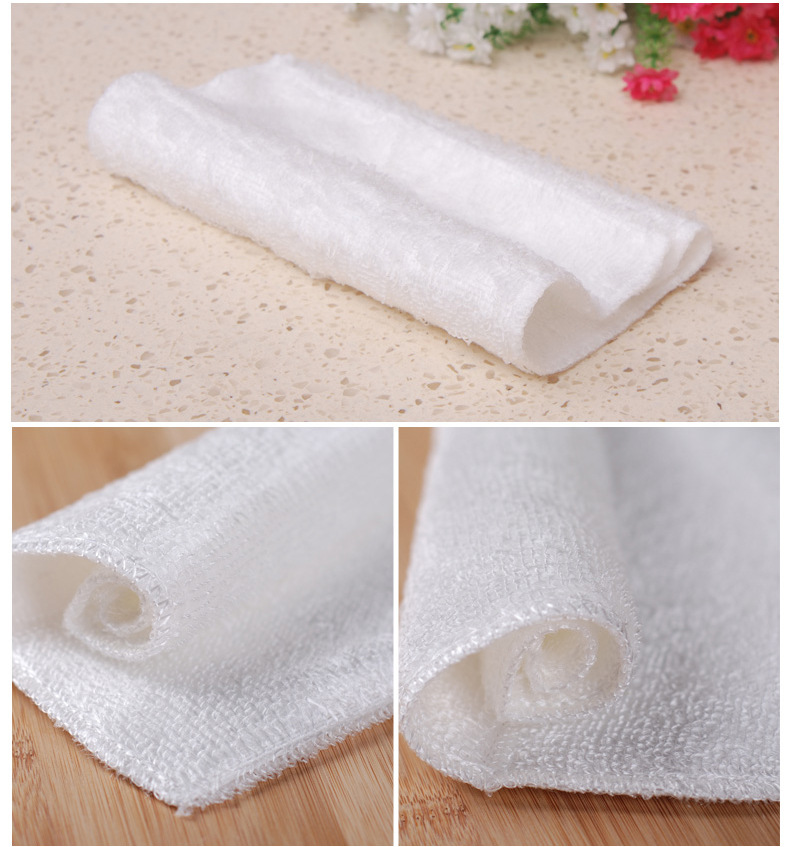 红利达木纤维清洁巾 厨房洗碗布不沾油洗碗巾吸水不掉毛清洁布