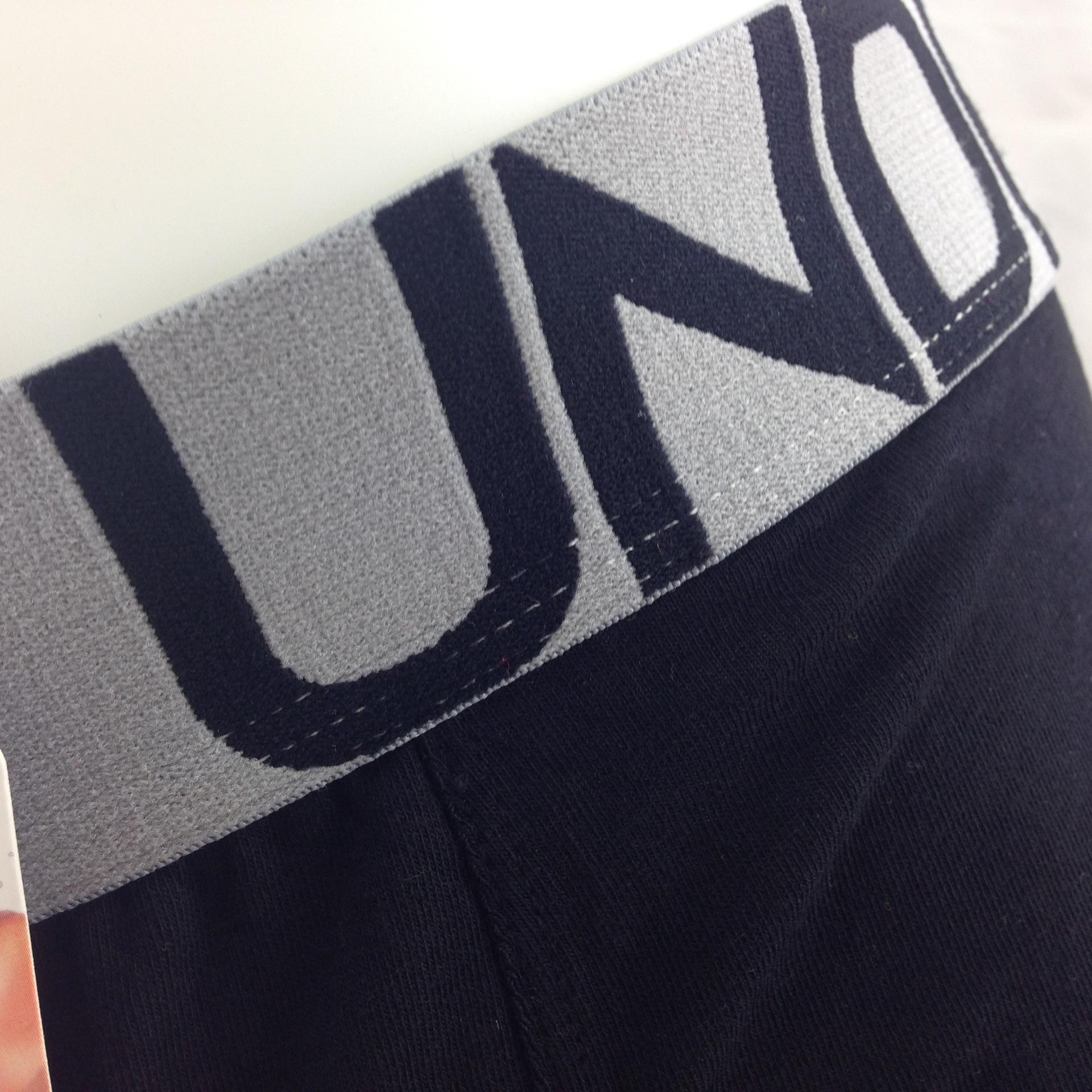 外贸原单uomo男士莱卡平脚内裤纯棉男士内裤弹力棉静色男式内裤