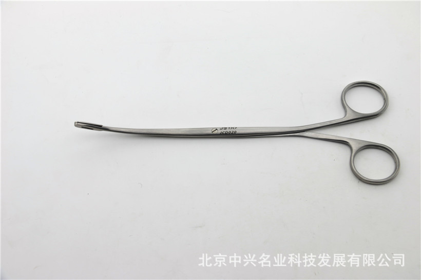 取石钳 22cm 迭鳃式 胆 有齿