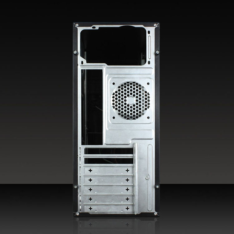 御轩929 台式电脑机箱办公 家用 首选宝石蓝 机箱空箱 拉丝面板