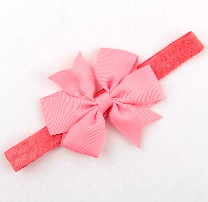 外贸儿童发带 织带鱼尾蝴蝶结发带 宝宝头带 欧美儿童饰品 批发