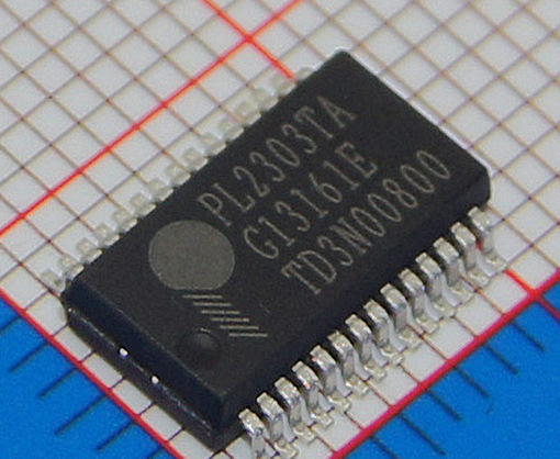 新 集成电路ic pl2303ta ssop28 usb转串口控制芯片-阿里巴巴